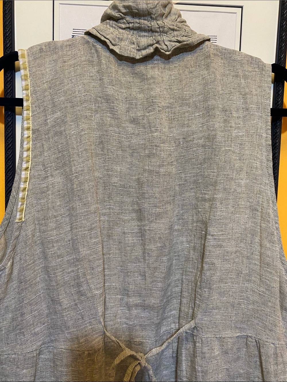 Animale Linen Waterfall Vest - Picture 6 of 12